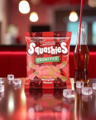 Swizzels Drumstick Squashies Cherry Cola