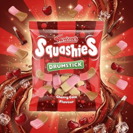Swizzels Drumstick Squashies Cherry Cola