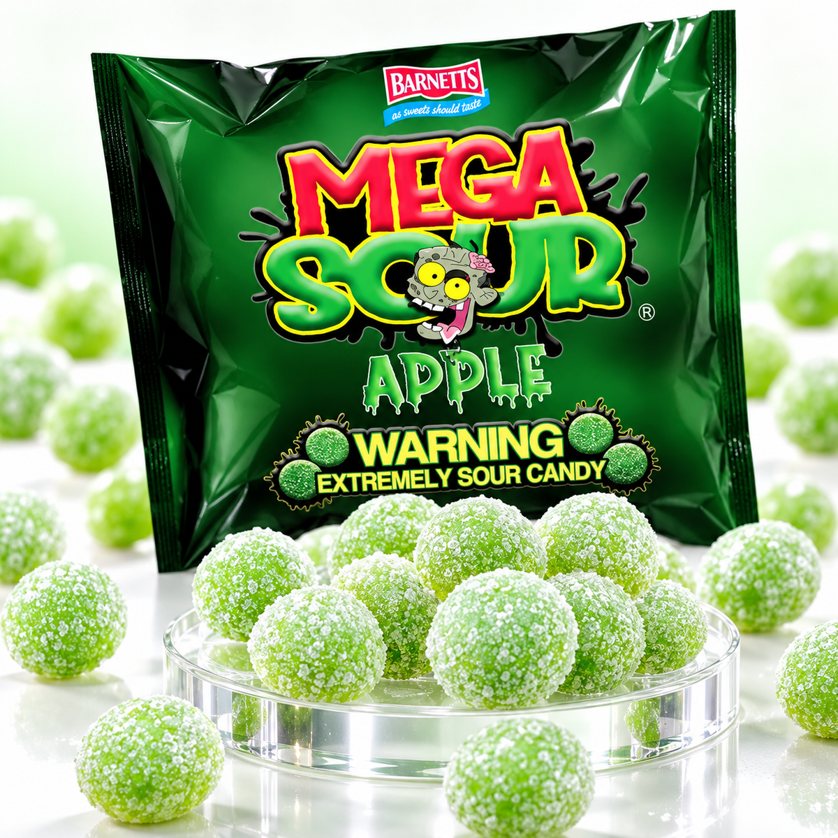 Barnetts Mega Sour Candy Apple