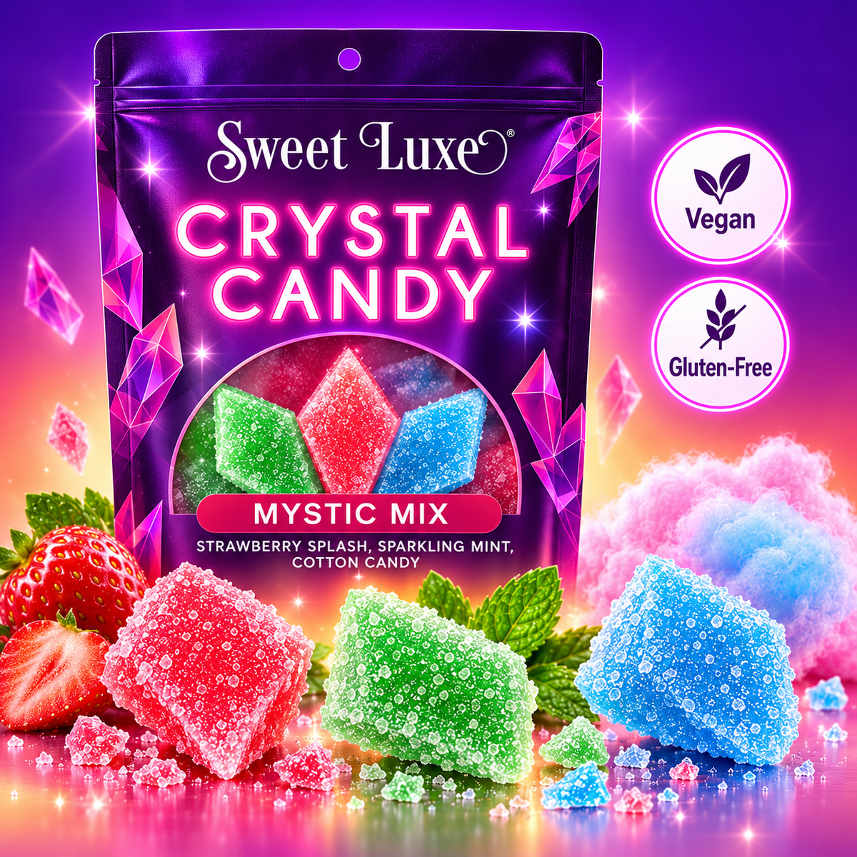 Sweet Luxe Crystal Candy Mystic Mix