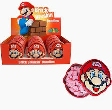 Super Mario Brick Breakin' Cherry Candy Tin