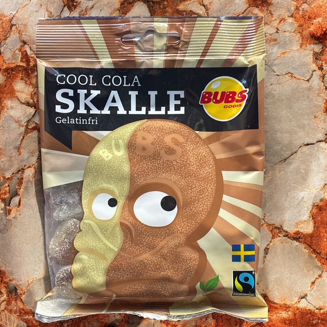 BUBS Godis: Sour Cool Cola Skull