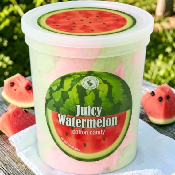 Juicy Watermelon Cotton Candy